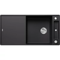 BLANCO AXIA III XL 6S-F fekete üveg tart., SZINTBE ÉPÍTÉS BLANCO AXIA III XL 6S-F fekete üveg tart., SZINTBE ÉPÍTÉS