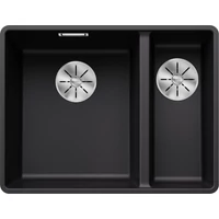 BLANCO SUBLINE 340/160-F fekete e.n., SZINTBE ÉPÍTÉS BLANCO SUBLINE 340/160-F fekete e.n., SZINTBE ÉPÍTÉS