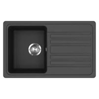 EVIDO Home 45S gránit mosogató, 765 x 460mm, antracit EVIDO Home 45S gránit mosogató, 765 x 460mm, antracit