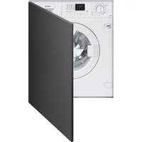 SMEG TELJESEN INTEGRÁLHATÓ MOSÓGÉP ÉS SZÁRÍTÓ, 60 cm elöltöltős, 15 program, sensor, 1400 rpm, LED kijelző