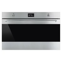 SMEG HŐLÉGKEVERÉSES SÜTŐ, Classica design, 90 cm, LCD, inox