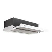 EVIDO SLIMLUX 60GW teleszkópos páraelszívó, 60 cm, fehér/fehér üveg front