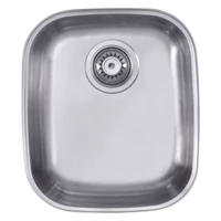 LIVINOX EX-005K Aláépíthető egymedencés mosogató 340x400mm, 3 1/2 fényezett