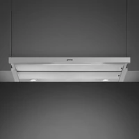 SMEG TELESZKÓPOS KIHÚZHATÓ PÁRAELSZÍVÓ, Universal design, 90 cm, nyomógombos vezérlés, festett ezüst SMEG TELESZKÓPOS KIHÚZHATÓ PÁRAELSZÍVÓ, Universal design, 90 cm, nyomógombos vezérlés, festett ezüst