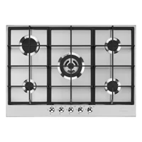 SMEG GÁZ FŐZŐLAP,Classic ,72,5 cm,5 gázégő,ebből 1 4,2 kW-os wok égő,,szálcsiszolt rozsdamentes acél,ezüst vezérlőgombok