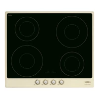 SMEG INDUKCIÓS FŐZŐLAP, Cortina design, 60 cm, 4 főzőzóna, bézs