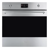 SMEG PIROLITIKUS HŐLÉGKEVERÉSES SÜTŐ, Classica design, Galileo, 60 cm, ES LCD, inox SMEG PIROLITIKUS HŐLÉGKEVERÉSES SÜTŐ, Classica design, Galileo, 60 cm, ES LCD, inox