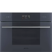 SMEG KOMPAKT KOMBINÁLT GŐZSÜTŐ, Linea design, Galileo, 45 cm, ES LCD, neptune szürke üveg SMEG KOMPAKT KOMBINÁLT GŐZSÜTŐ, Linea design, Galileo, 45 cm, ES LCD, neptune szürke üveg