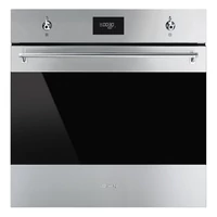 SMEG HŐLÉGKEVERÉSES SÜTŐ, Classica design, 60 cm, CS LCD, inox