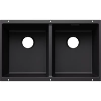 BLANCO SUBLINE 350/350-U fekete lefolyó nélk. BLANCO SUBLINE 350/350-U fekete lefolyó nélk.