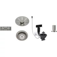 BLANCO lefolyó szett 1x3,5 InFino satin platinum exc.