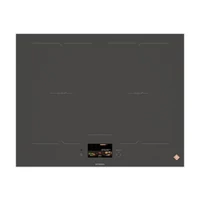 De Dietrich indukciós főzőlap, 65 cm, 2 horiZone, TFT, elszívó párosítás, hőmérő szonda, mozgásvezérlés, szürke