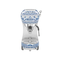 SMEG ESPRESSO KÁVÉFŐZŐ, retro, D&G Blu Mediterraneo kollekció