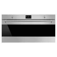 SMEG HŐLÉGKEVERÉSES XL SÜTŐ, Classica design, 90x47,5 cm, ES LCD, inox