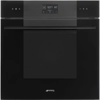 SMEG PIROLITIKUS HŐLÉGKEVERÉSES SÜTŐ, Linea design, Galileo, 60 cm, ES LCD, mélyfekete üveg SMEG PIROLITIKUS HŐLÉGKEVERÉSES SÜTŐ, Linea design, Galileo, 60 cm, ES LCD, mélyfekete üveg
