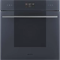 SMEG PIROLITIKUS HŐLÉGKEVERÉSES SÜTŐ, Linea design, Galileo, 60 cm, ES LCD, neptune szürke üveg SMEG PIROLITIKUS HŐLÉGKEVERÉSES SÜTŐ, Linea design, Galileo, 60 cm, ES LCD, neptune szürke üveg