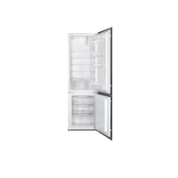 SMEG BEÉPÍTHETŐ HŰTŐ ÉS FAGYASZTÓ, 54x177,9 cm, fordítható ajtó, E energiaosztály, fehér