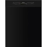 SMEG BEÉPÍTHETŐ MOSOGATÓGÉP, 60 cm, 13 teríték, 5 funkció, 3 hőmérséklet, fekete front és panel