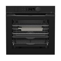 De Dietrich kombinált pirolitikus gőzsütő, 73 l, 19 funkció, 135 auto recept, LCD, infinite black