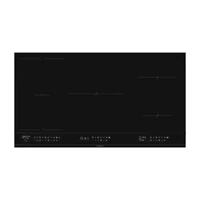 De Dietrich indukciós főzőlap, 90 cm, 5 zóna (1 horiZone), LCD, elszívó párosítás, infinite black