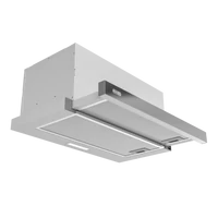 EVIDO FORTE 60X teleszkópos páraelszívó, 60 cm, inox, billenőkapcsoló