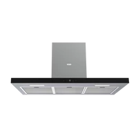 EVIDO LINE 90B T-shape fali páraelszívó, 90 cm, inox/fekete üveg, érintőszenzor