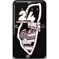 SMEG KOMBINÁLT HŰTŐ ÉS FAGYASZTÓ, retro, 54,5x98 cm, jobb oldali pántok, Le Mans