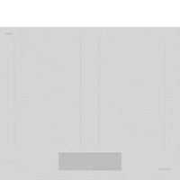 SMEG INDUKCIÓS FŐZŐLAP, Universal design, 60 cm, 4 főzőzóna, 2 MultiZone híd zóna, matt fehér üveg SMEG INDUKCIÓS FŐZŐLAP, Universal design, 60 cm, 4 főzőzóna, 2 MultiZone híd zóna, matt fehér üveg