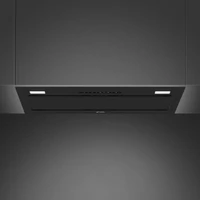 SMEG UNIVERSALE design beépíthető páraelszívó, 75 cm, matt fekete, LED SMEG UNIVERSALE design beépíthető páraelszívó, 75 cm, matt fekete, LED