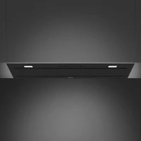 SMEG UNIVERSALE design beépíthető páraelszívó, 90 cm, matt fekete, LED