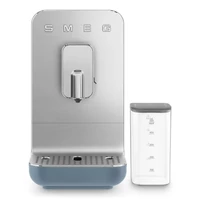 SMEG AUTOMATA KÁVÉFŐZŐ, Collezione design, tejhabosító funkció, cappuccino/latte macchiato funkció, matt viharkék