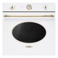 SMEG LÉGKEVERÉSES SÜTŐ, Colonial design, 60 cm, analóg, fehér
