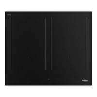 SMEG INDUKCIÓS FŐZŐLAP, Universal design, 60 cm, 4 főzőzóna, 2 MultiZone híd zóna, matt fekete üveg SMEG INDUKCIÓS FŐZŐLAP, Universal design, 60 cm, 4 főzőzóna, 2 MultiZone híd zóna, matt fekete üveg