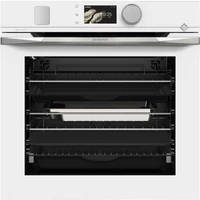 De Dietrich kombinált pirolitikus gőzsütő, 73 l, 19 funkció, 135 auto recept, TFT, eternal white