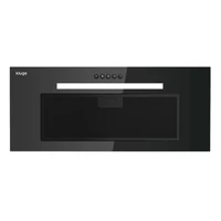 Kluge beépíthető fekete páraelszívó, 75cm