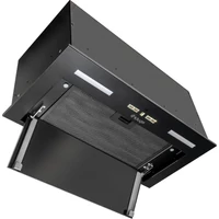 Kluge beépíthető fekete páraelszívó, 60cm, TC