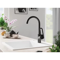 Laveo TIERRA álló csaptelep, fekete