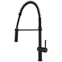 Laveo RHEA zuhanyváltós csaptelep rugós kiömlővel, matt fekete Laveo RHEA zuhanyváltós csaptelep rugós kiömlővel, matt fekete