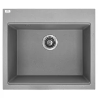 Laveo TAU 6 egymedencés mosogató, szürke