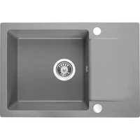 Laveo CELEBES csepptálcás mosogató, szürke (SBL_513T)