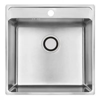 LAVEO BESOS egymedencés mosogató, szálcsiszolt inox