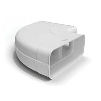 CATA - Lapos csatorna sarok - vízszintes - FLOW IN