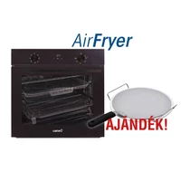 CATA - Beépíthető sütő MDS-8007 FB+AIR FRYER tepsi + Ajándék pizzasütő szett