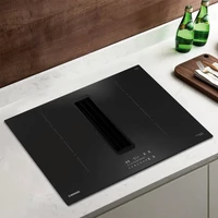 NODOR - NorCoock N7426 BK FLOW-IN indukciós főzőlap beépített elszívóval NODOR - NorCoock N7426 BK FLOW-IN indukciós főzőlap beépített elszívóval