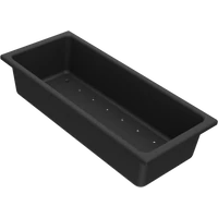 ELLECI - Gyümölcsmosó kosár műanyag 378 fekete