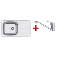 CATA CBB1 mosogatótálca (CDS) + csaptelep (CBB) szett