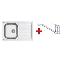 CATA CBB2 mosogatótálca + csaptelep szett