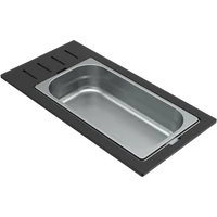 ELLECI - Tároló edény egyrészes gourmet 366 inox HPL kerettel