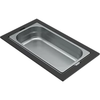 ELLECI - Tároló edény egyrészes gourmet 366 inox HPL kerettel