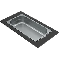 ELLECI - Tároló edény egyrészes gourmet 410 inox HPL kerettel ELLECI - Tároló edény egyrészes gourmet 410 inox HPL kerettel